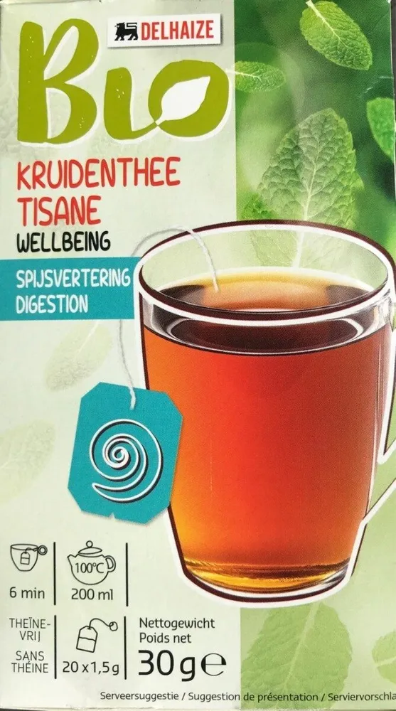 Tisane Wellbeing - Digestion