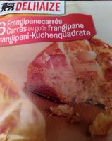 Carrés au goût frangipane