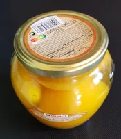 Demi-pêches au sirop léger