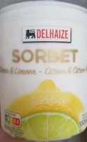 Sorbet Citron et Citron vert