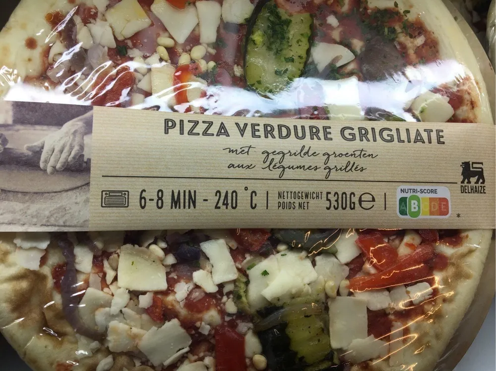 Pizza Verdure Grigliate