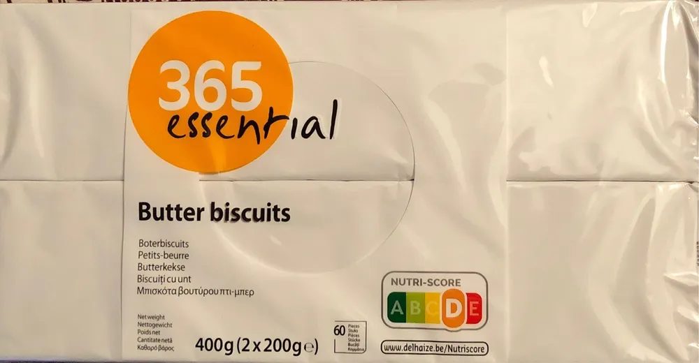 Butter biscuits
