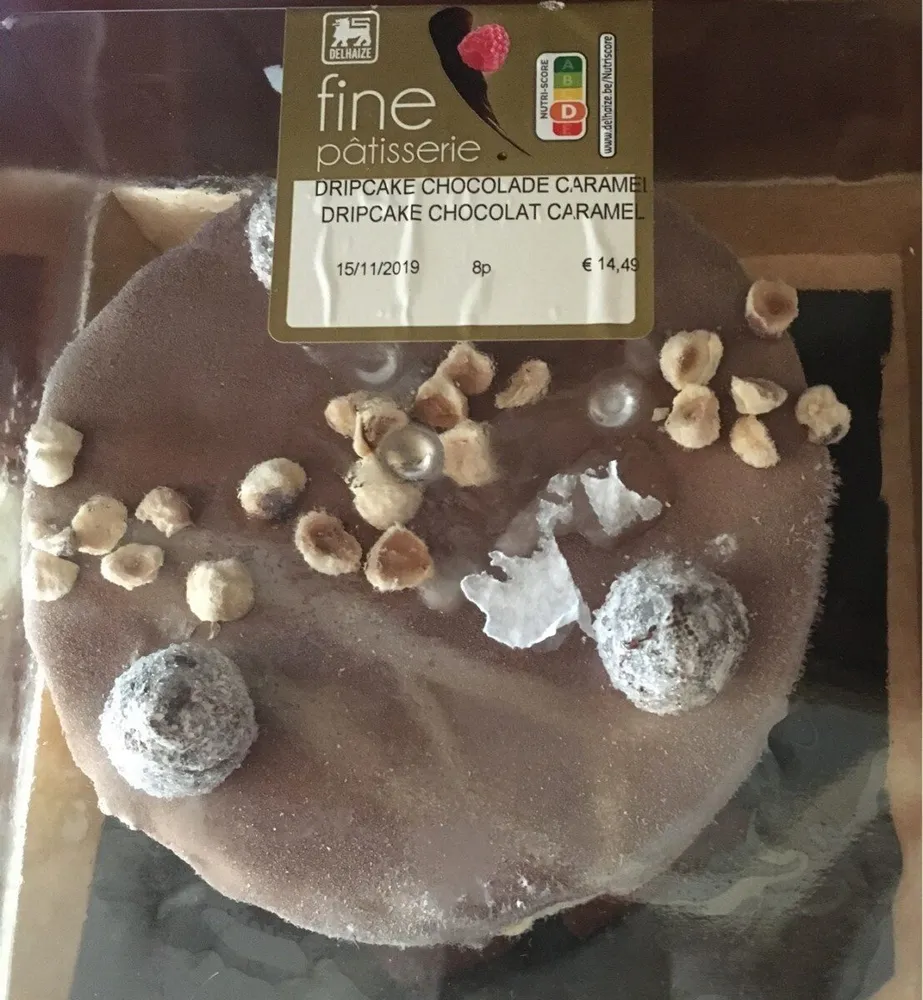 Dripcake chocolat caramel
