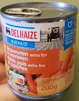 Delhaize Petits pois & carottes extra fins