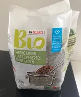 Lentilles vertes bio