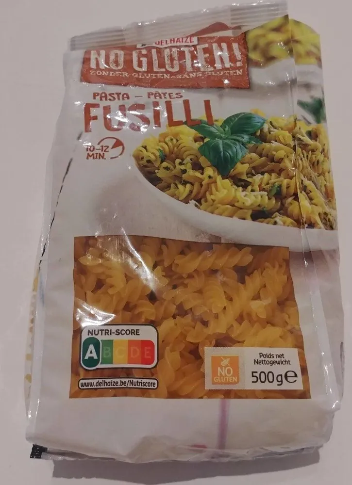 Pâtes Fusilli Sans Gluten