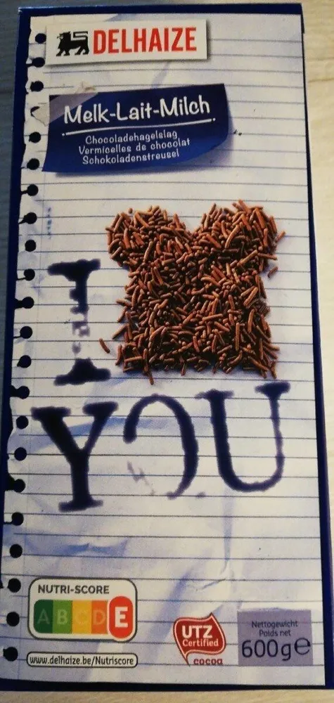Vermicelles de chocolat