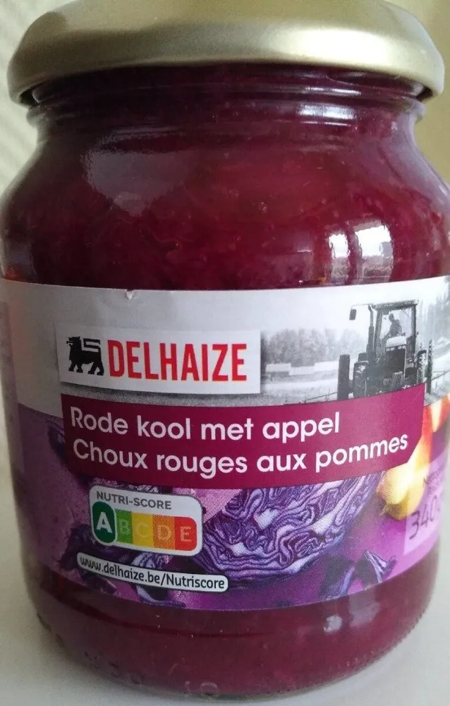 Chou rouge aux pommes
