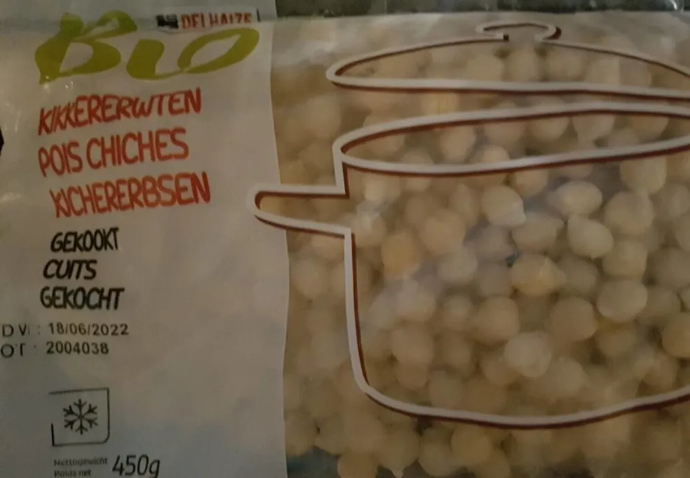 Pois-chiches cuits surgelés