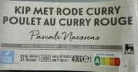 Poulet au curry rouge