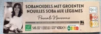 Nouilles soba aux légumes