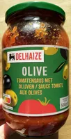 Sauce tomate aux olives
