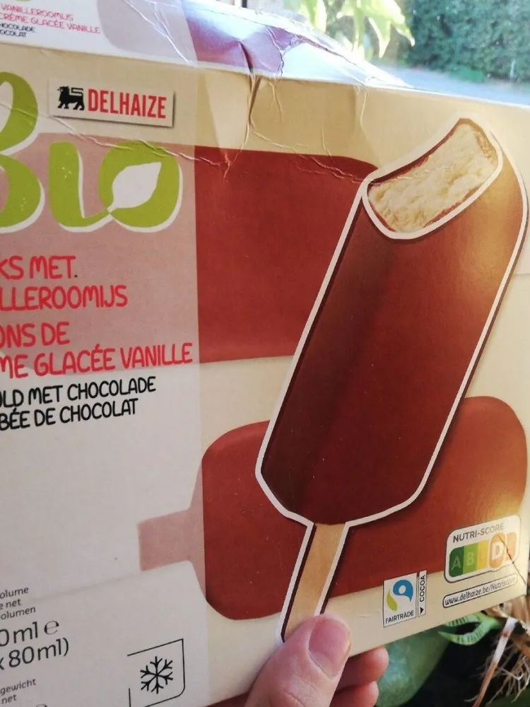 Bâton de crème vanille