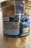 Filets de thon blanc
