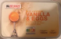 Glace vanille aux oeufs