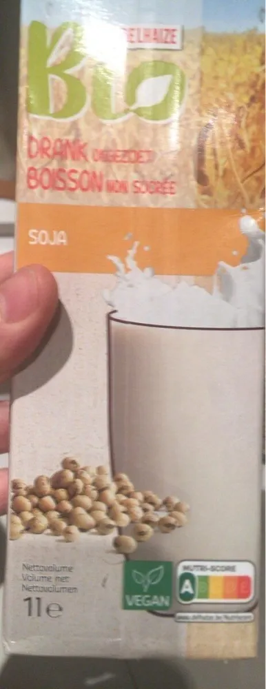 Boisson non sucrée soja