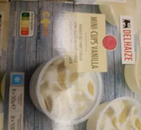 Mini cups vanilla
