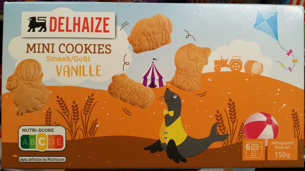 Mini cookies Vanille