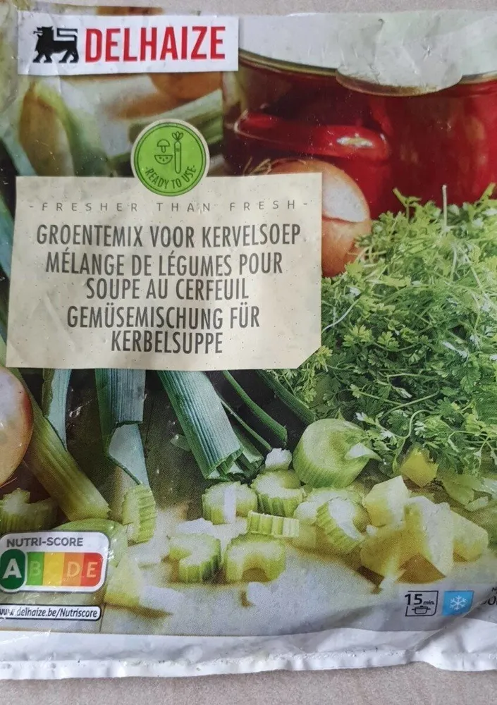Mélange de légumes pour soupe au cerfeuil