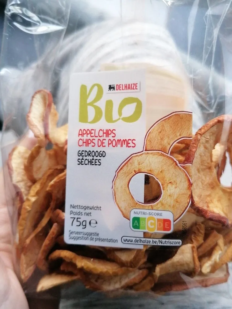Chips de pommes séchées