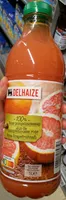 Jus de pamplemousse rose