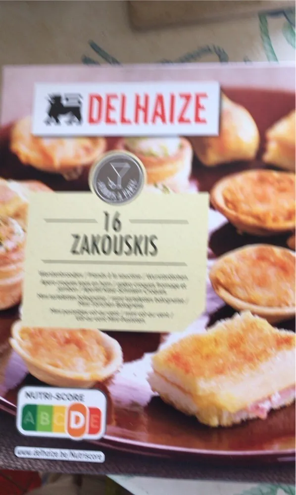 Zakouskis surgelés
