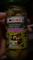 Olives vertes origan ail