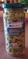 Olives vertes en tranches