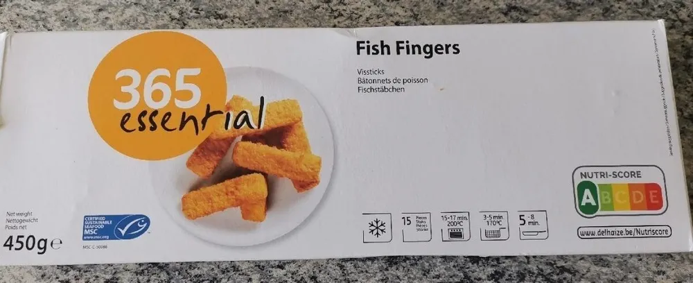 Bâtonnets de poisson