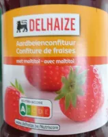 Confiture de fraises avec maltitol
