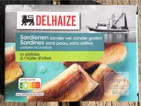 Sardines sans peau, sans arêtes - àl’huile d’olive