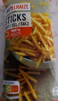 Sticks frite chips