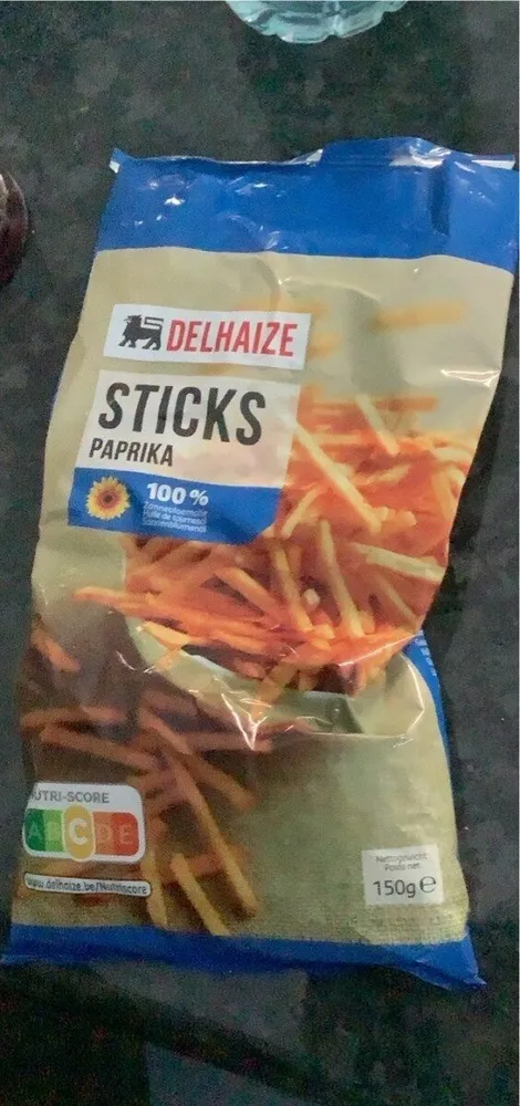 Sticks paprika