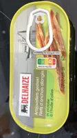 Filets d’anchois allongés