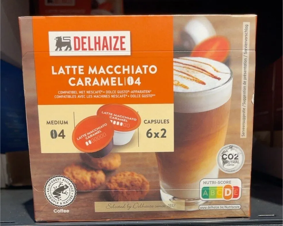Latte macchiato caramel