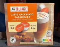Latte macchiato caramel
