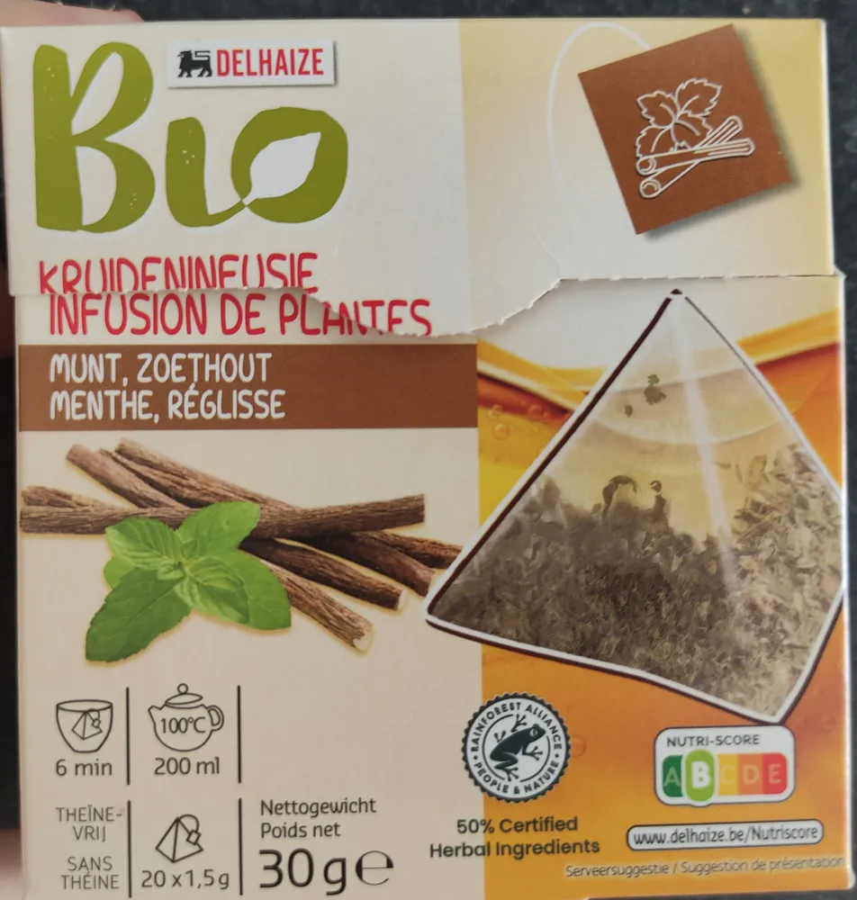 Infusion de plantes