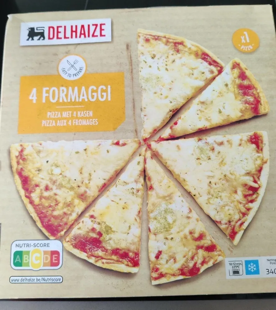 Pizza 4 fromages