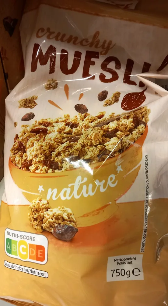 Crunchy muesli