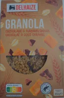 Granola chocolat et caramel