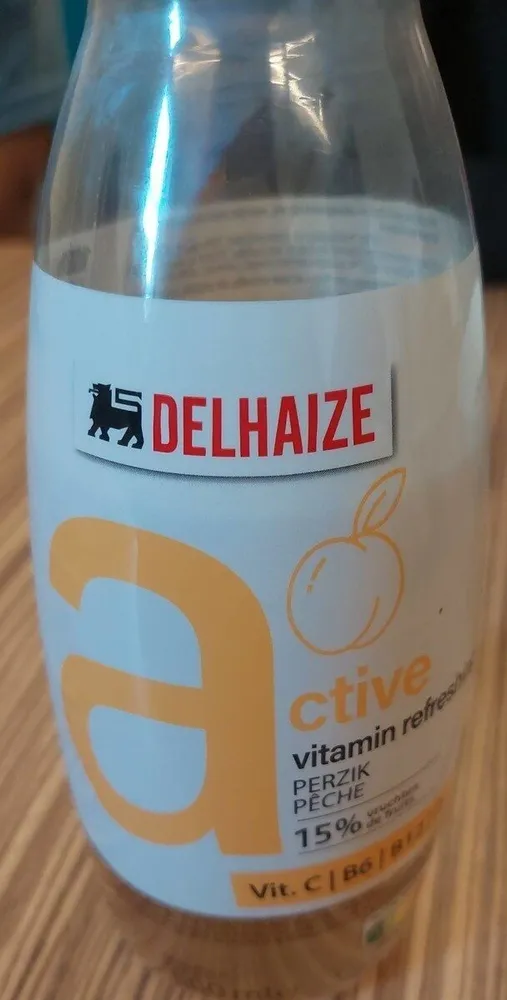 Vitamin refreshing drink active perzik