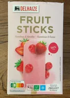 Fruit sticks Framboise & Fraise