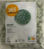 Spinach with cream