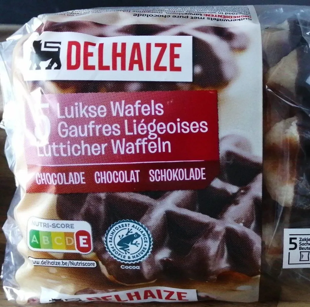 Gaufres liegeoises chocolat