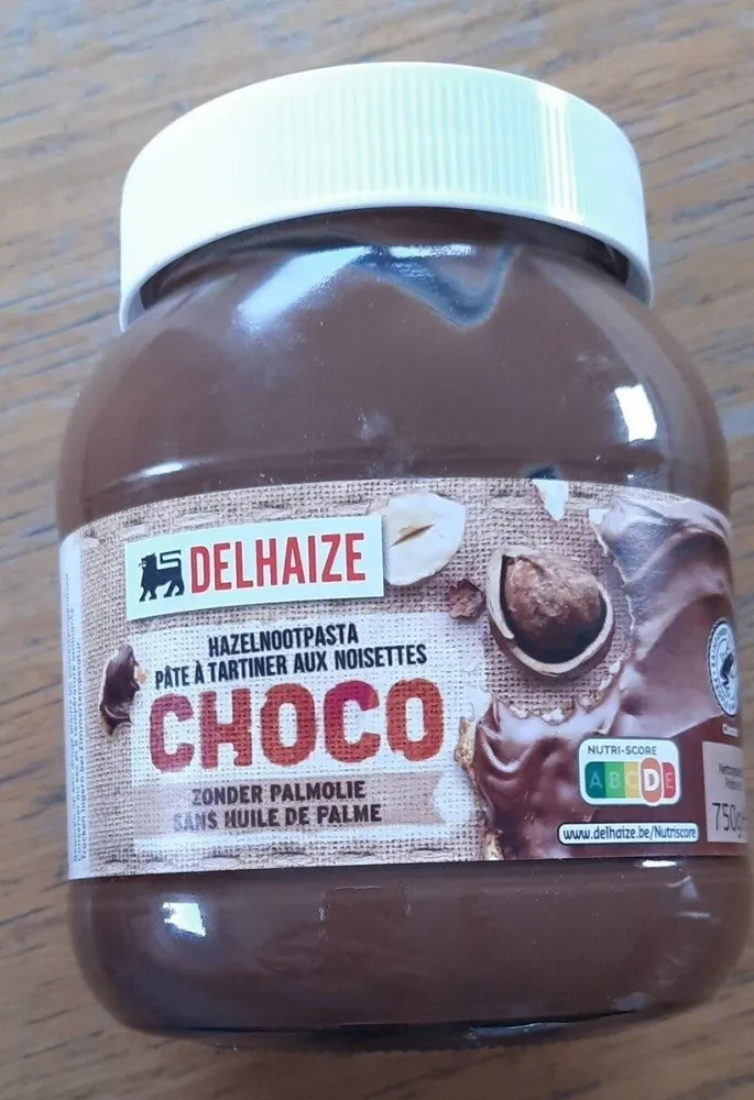 Pâte à tartiner aux noisettes Choco