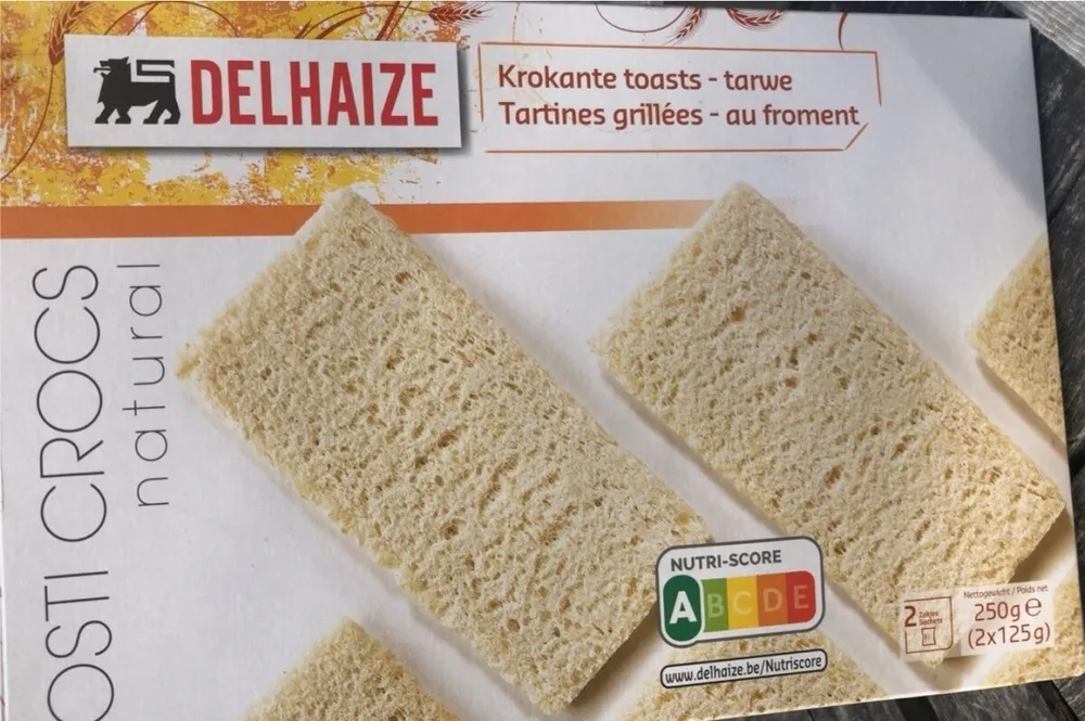 Tartines grillées au froment