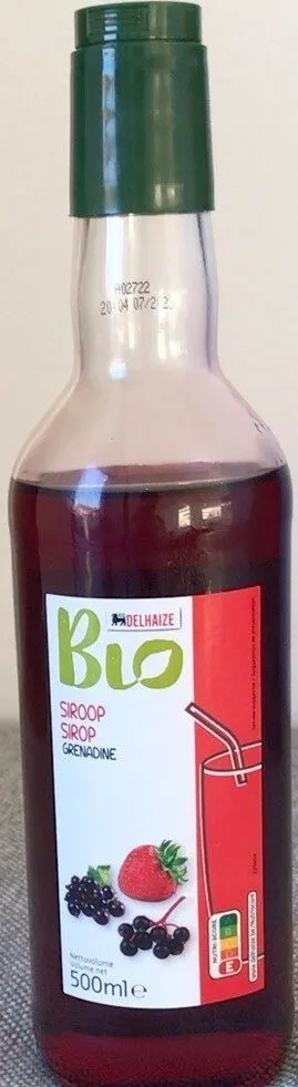 Sirop de grenadine Bio
