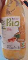 Soupe bio carottes