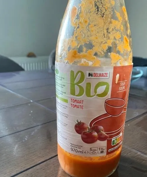 Soupe bio tomate