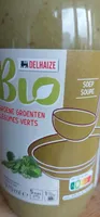 Soupe aux légumes verts bio